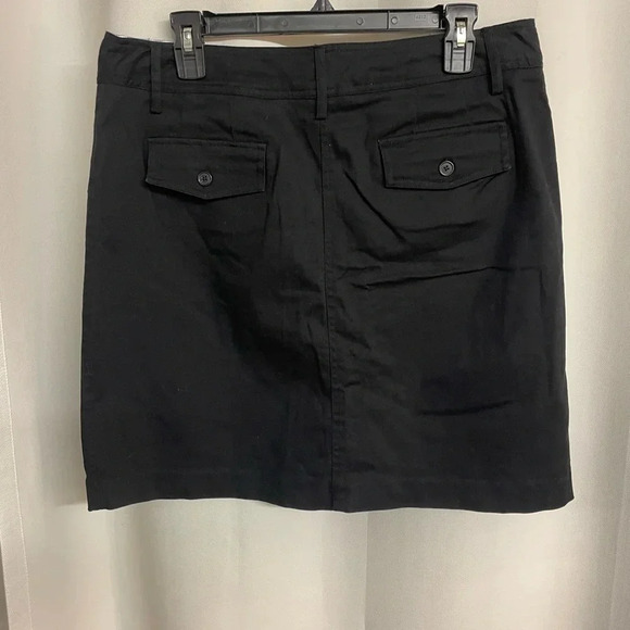 Larry Levine black stretch skirt size 12 - Picture 2 of 4